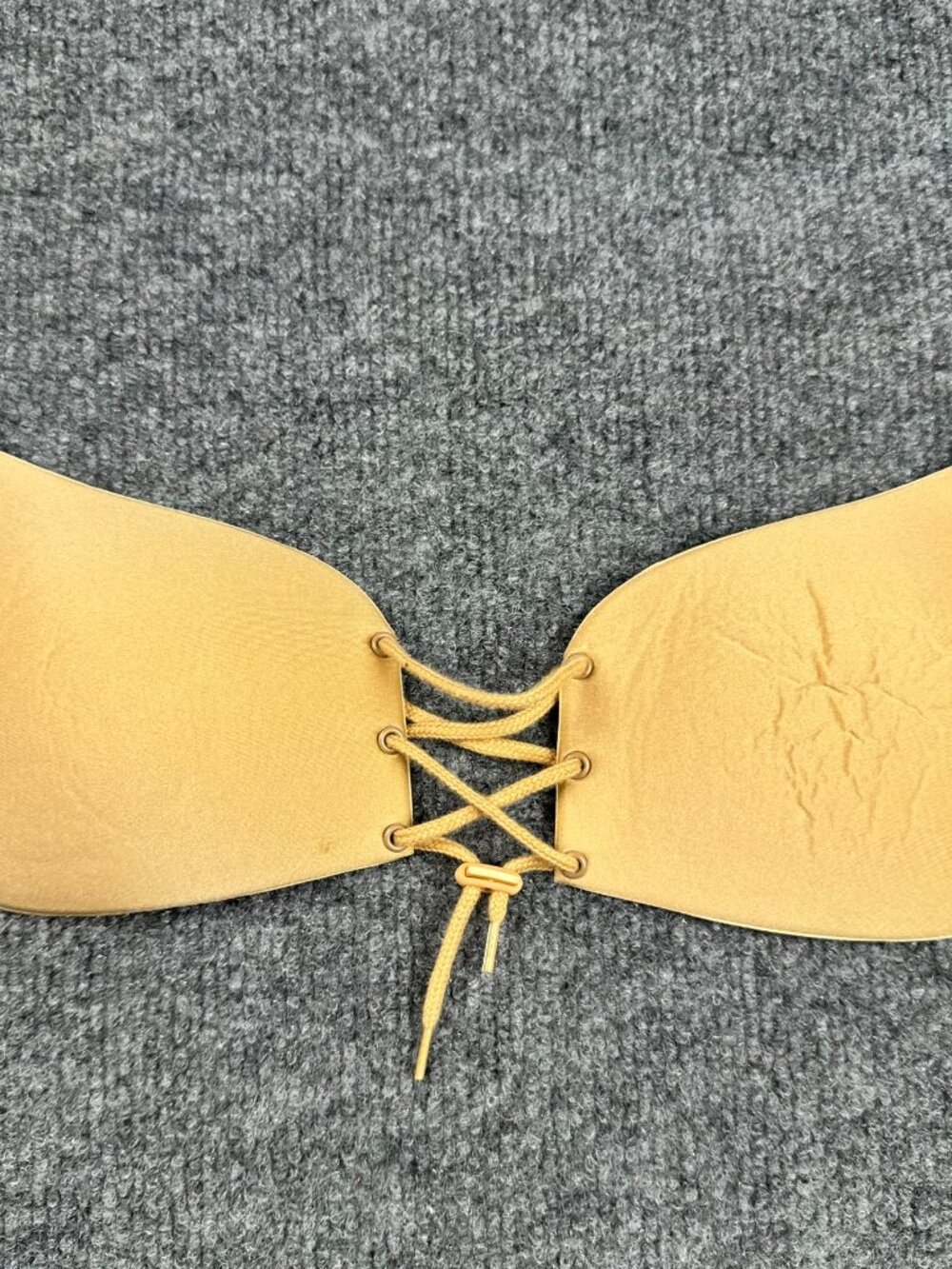 Women's Adhesive Sticky Bra Nude Backless Strapless - One Size / Adjustable Fit